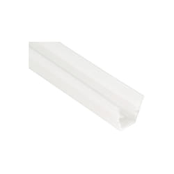 Rs Pro - Profilé d'encadrement pp Naturel rainure 8mm ( Prix pour Sachet de 10 )