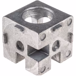 Type d'élément structurel = Support et joint pour connecteur Taille de rainure = 8mm Longueur = 40mm Barre profilé = 40 mm Fa ...