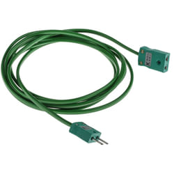 Rs Pro - Câble d'extension type k 2m, temp. max. +220°C, gaine pvc ( Prix pour 1 )