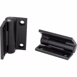 Matériau = Aluminium Type de charnière = Crosse Type de fermeture = Battant libre Largeur = 55mm Epaisseur = 4.5mm Mode de fi ...