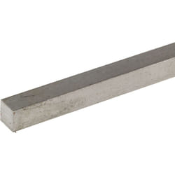 Barre Carrée Acier Inoxydable, l. 8mm h. 8mm, l 304mm ( Prix pour 1 )