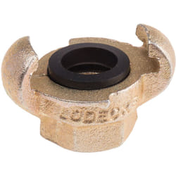 Raccord rapide pneumatique RS PRO, Filetage vers Femelle G 3/4 Femelle 3/4pouces Adaptateur chargeur en Fer ( Prix pour 1 )