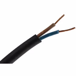Nombre de conducteurs = 2 Section = 1 mm² Couleur de gaine = Noir Courant = 17 A Longueur = 100m Tension = 450 V, 750 V Diamè ...