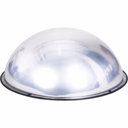 Forme = Dôme Intérieur / Extérieur = Intérieur Matériau = Acrylique Diamètre = 900mm Dôme intégral vue à 360 degrés. A quoi s ...