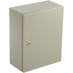 Rs Pro - Coffret mural en Acier ral 7032 ral 7032 dim. ext. 500 x 400 x 210mm, IP66 ( Prix pour 1 )