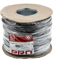 Câble d'alimentation Rs Pro 2x0,75 mm², gaine pvc Noir, 100m ( Prix pour Bobine de 100 Mètres )