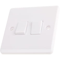 Rs Pro - Interrupteur d'éclairage Rocker IP20 Blanc ( Prix pour 1 )