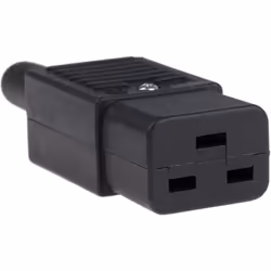 Type de connecteur IEC = C19 Type de montage = Montage sur câble Genre = Femelle Courant = 16A Orientation du corps = Droit T ...