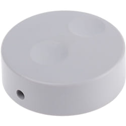 Rs Pro - Bouton de potentiomètre Axe de 6.35mm, Diamètre de 38.6mm, Vis sans tête ( Prix pour 1 )