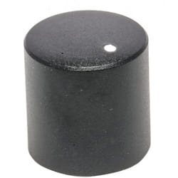 Rs Pro - Bouton de potentiomètre Axe de 6mm, Diamètre de 14.8mm, Enfichable ( Prix pour 1 )
