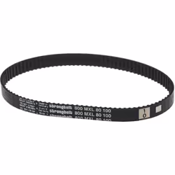 Longueur = 203.2mm Largeur = 6mm Pas = 2.032mm Nombre de dents = 100 Matériau = Caoutchouc Hauteur de dent = 0.51mm Courroies ...