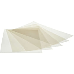 Film plastique, 304mm x 200mm x 0.25mm ( Prix pour Lot de 5 )