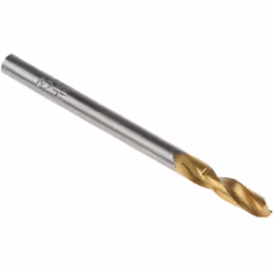 Type d'embout = Foret torsadé Matériau = HSS Longueur hors tout = 49 mm Forets hélicoïdaux ultra-courts HSS G. Gamme professi ...