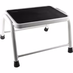 Nombre de pas = 1 Hauteur de plateforme = 0.255m Matériau = Acier Poids = 2.2kg Hauteur hors tout = 0.255m Tabouret à pas en  ...