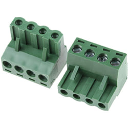 Rs Pro - Bornier pour circuit imprimé 4 contacts 1 rangée(s) pas de 5.08mm