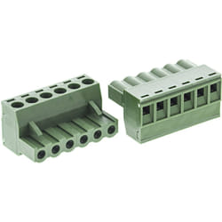 Bornier pour circuit imprimé Rs Pro 6 contacts 1 rangée(s) pas de 5.08mm