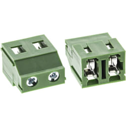 Rs Pro - Bornier pour circuit imprimé 2 contacts 1 rangée(s) pas de 7.62mm