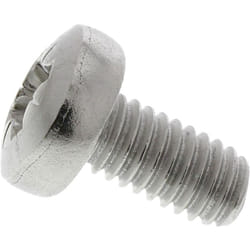 Rs Pro - Vis à métaux M4 à tête Cylindrique Pozidriv en Acier Inoxydable, 8mm ( Prix pour Sachet de 100 )