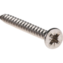 Rs Pro - Vis à bois, 4mm, tête Fraisée 40mm, en Acier Inoxydable A2 304 ( Prix pour Boîte de 100 )