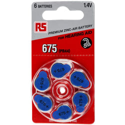 Pile bouton PR44 Rs Pro 1.4V, 11.6mm ( Prix pour Paquet de 6 )