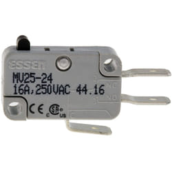 Rs Pro - Microrupteur à bouton poussoir, 1 rt, 16 a @ 250 v c.a., Connexion rapide 250V c.a. ( Prix pour 1 )