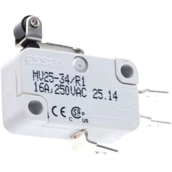 Rs Pro - Microrupteur Galet court, 1 rt, 16 a @ 250 v c.a., Connexion rapide 250V c.a. ( Prix pour 1 )