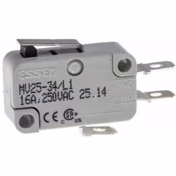 Type d'actionneur = Levier court Type de terminaison = Connexion rapide Courant de contact = 16 A @ 250 V c.a. Configuration ...