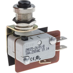 Rs Pro - Microrupteur Bouton , Bipolaire, 16 a @ 250 v c.a., Connexion rapide 250V c.a. ( Prix pour 1 )