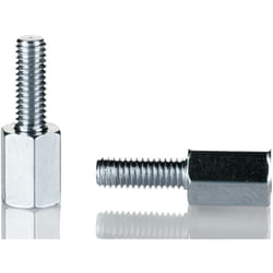 Entretoise filetée Rs Pro longueur 10mm, Mâle / Femelle, M4 x M4 ( Prix pour Sachet de 50 )