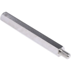 Entretoise filetée Rs Pro longueur 60mm, Mâle / Femelle, M5 x M5 ( Prix pour Sachet de 50 )
