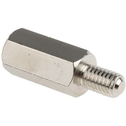 Rs Pro - Entretoise filetée longueur 20mm, Mâle / Femelle, M6 x M6 ( Prix pour Sachet de 50 )