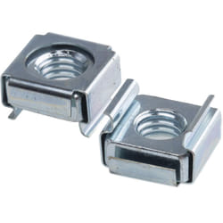 Crou-cage, Acier, M8, Découpe panneau 12.8 x 12.8mm ( Prix pour Sachet de 50 )