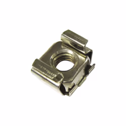 Taille de filetage = M10 Largeur hors tout = 16.5mm Dimensions de découpage = 12.3 x 12.3mm Matériau = Acier Finition = Zingu ...