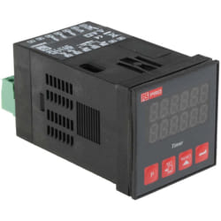 Relais temporisé RS PRO, 24V c.a. / V c.c., Montage panneau, 1 contact ( Prix pour 1 )