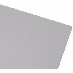 Couleur = Blanc Longueur = 600mm Largeur = 600mm Epaisseur = 2.5mm Matériau = PVC Composite = Non Résistance à la traction =  ...