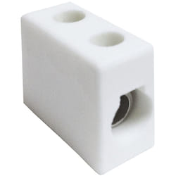 Bornier de raccordement RS PRO, 1 Pôle pôles , A visser, 10mm², 15 57A ( Prix pour Paquet de 10 )