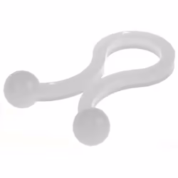 Clip serre-câble /bride de serrage = Clip Twist Lock Diamètre maximum de l'ensemble des câbles = 7mm Méthode de fixation = Ro ...