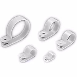 Clip serre-câble /bride de serrage = Serre-câble Diamètre maximum de l'ensemble des câbles = 6.4mm Méthode de fixation = Vis ...