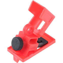 Rs Pro - Verrouillage pour disjoncteur à pince 1 serrure, anse de 7mm ( Prix pour 1 )