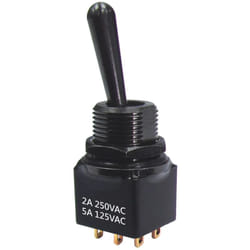 Rs Pro - Interrupteur à levier On-Off-(On), 2RT, 5 a @ 250 v c.a. ( Prix pour 1 )