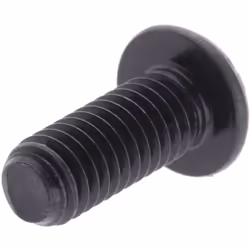 Taille de filetage = M6 Longueur = 15mm Forme de tête = Vis bombée à tête creuse hexagonale Standard DIN = ISO 7380 Matériau  ...
