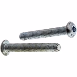 Taille de filetage = M5 Longueur = 35mm Forme de tête = Vis bombée à tête creuse hexagonale Standard DIN = ISO 7380 Matériau ...