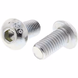 Taille de filetage = M10 Longueur = 20mm Forme de tête = Vis bombée à tête creuse hexagonale Standard DIN = ISO 7380 Matériau ...