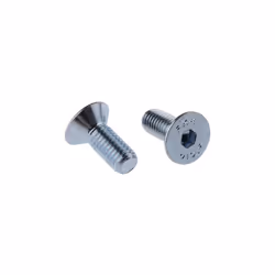 Taille de filetage = M6 Longueur = 50mm Forme de tête = Vis fraisée à tête creuse hexagonale Standard DIN = DIN 7991 Matériau ...
