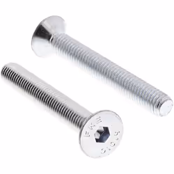 Taille de filetage = M8 Longueur = 60mm Forme de tête = Vis fraisée à tête creuse hexagonale Standard DIN = DIN 7991 Matériau ...