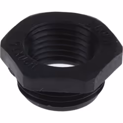 Type = Réducteur Filetage interne = M16 x 1.5 Filetage extérieur = M20 x 1.5 Matériau = Nylon 66 Couleur = Noir Filetage = M2 ...