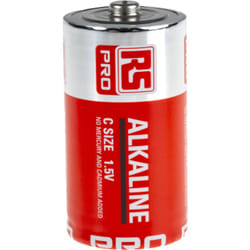 Rs Pro - Piles c 1.5V Alcaline ( Prix pour Paquet de 15 )