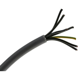 Câble de commande yy 7, x 0,5 mm², Chlorure de polyvinyle pvc Non blindé ( Prix pour Bobine de 50 Mètres )