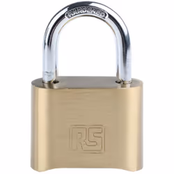 Type de verrou = Cadenas à combinaison Diamètre de l'anse = 7mm Longueur de l'anse = 32mm Imperméable = Oui Matériau = Laiton ...