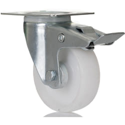 Rs Pro - Roulettes industrielles Pivotant avec frein Diam 100mm, 125kg ( Prix pour 1 )